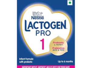 Lactogen Pro 1 Powder, Infant Formula Up To 6 Months With Probiotic And Prebiotics, Bag-In-Box Pack, 400g