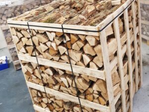 Firewood in Crate