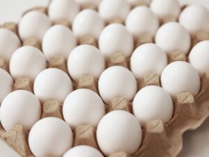White eggs
